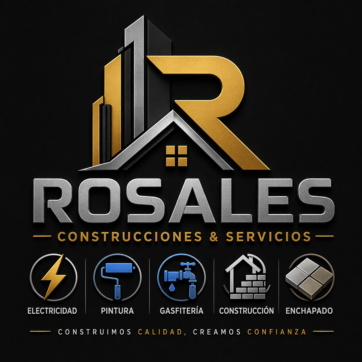 Logo Rosales Construcciones & Servicios